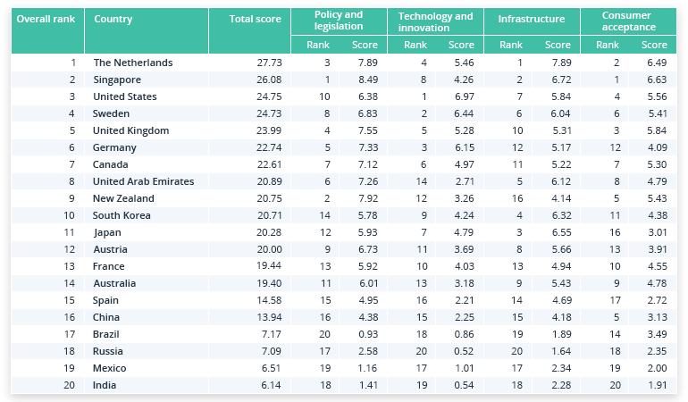 Who Takes the Lead in the Autonomous Driving Race?