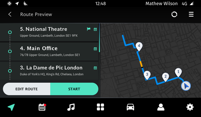 High-End Concept Design for Connected Car-Sharing Solution