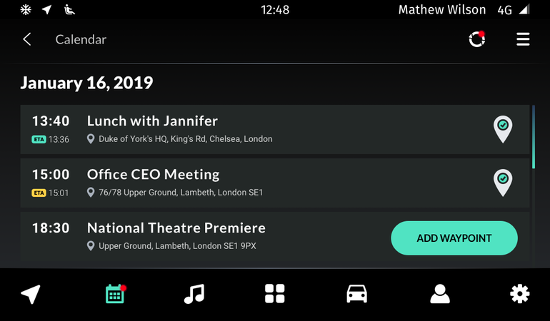 High-End Concept Design for Connected Car-Sharing Solution