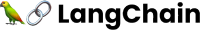 LangChain logo 1